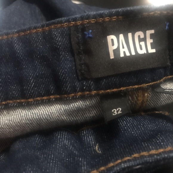 PAIGE Women's Harper Ankle Patch Pocket Wide Leg Jeans - Kinsley Size 32 NWT - Picture 10 of 11